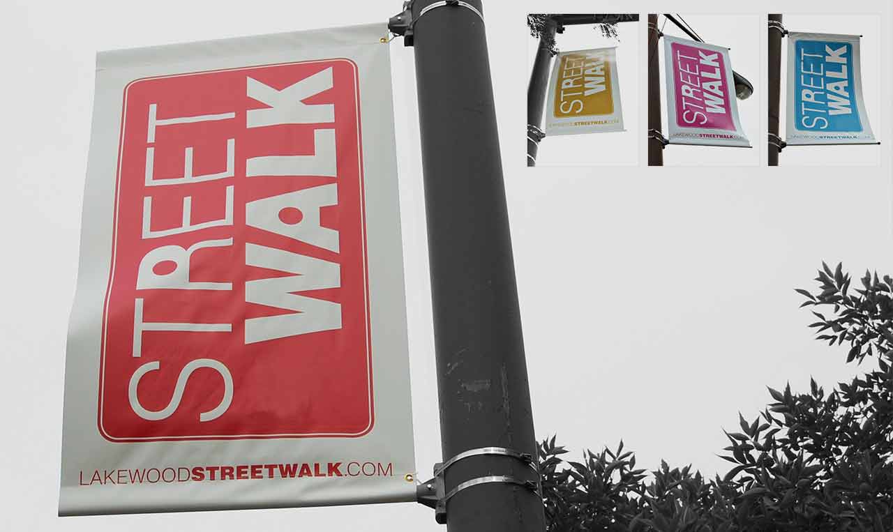 Lakewood Streetwalk Street Banners